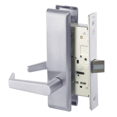 Accentra (Yale) 8800FL Heavy Duty Mortise Lockset, Passage/Closet (F01) Function
