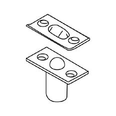Trimco 1555 Series Ball Catches