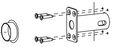Von Duprin LBR Fire Latch and Strike Kit
