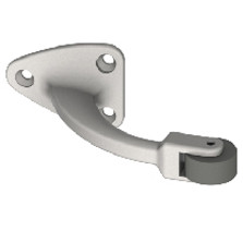 Hager 273W Curved Roller Bumper