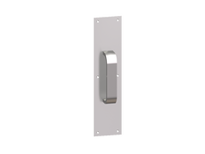 Hager 32 Door Pull+Plate