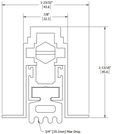 Hager 743S Automatic Door Bottom