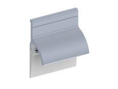 Hager 770S Door Bottom, 36", Nylon Brush, Aluminum
