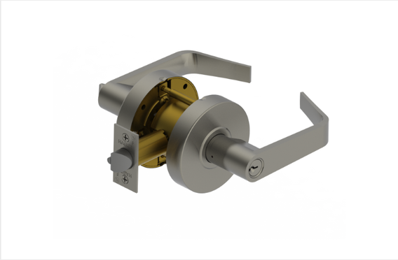 Hager 2500 Series Cylindrical Lock, Entry Function