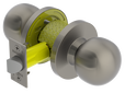 Hager 3500 Series Cylindrical Lock, Passage Function - Knob