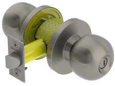 Hager 3500 Series Cylindrical Lock, Privacy Function - Knob