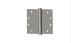 Hager BB1199 Full Mortise, Heavy Duty, Ball Bearing Hinge