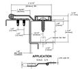 Hager 790-909 Full Surface, Swing Clear, Continuous Hinge