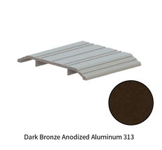 Hager 412S Aluminum Saddle Threshold, 5" x 1/2"