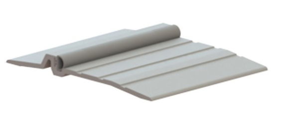 Hager 520S Panic Saddle Threshold, 5" x 1/2"