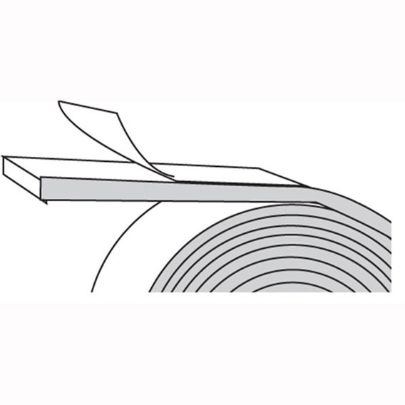NGP L-GT-116 Glazing Tape, 1/16" Thick, Black