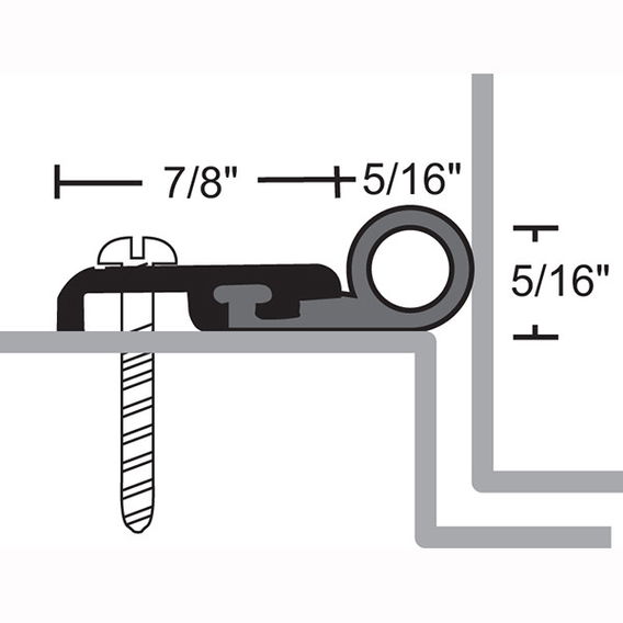 NGP 137 Smoke Rated 7/8" Perimeter Seal