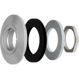 AXIS F8212 Trim Ring, 10 pcs (Part# 5507-111)