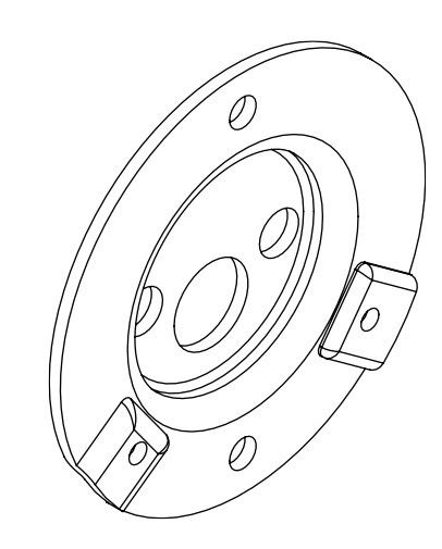Schlage Mounting Plate for B600/700/800 Series