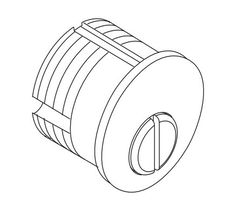 Schlage 09-487 Coin Turn