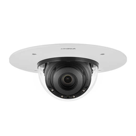 Hanwha Wisenet XND-8082RF 6MP Flush Mount IR Network Dome Camera