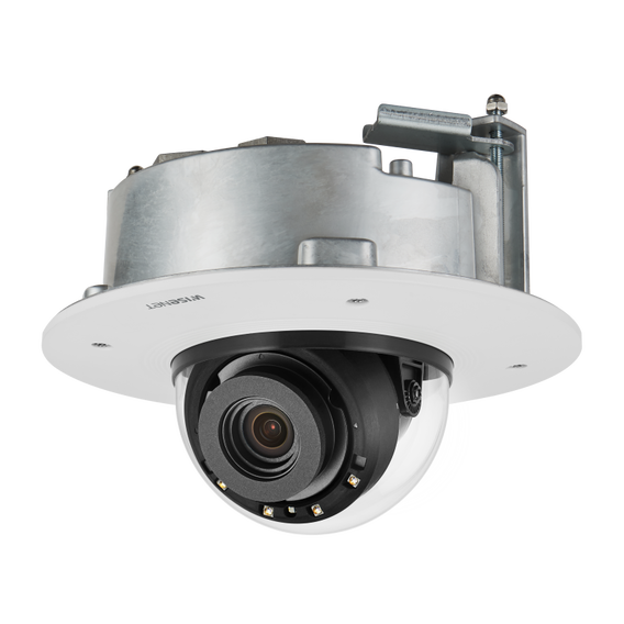 Hanwha Wisenet XND-8082RF 6MP Flush Mount IR Network Dome Camera