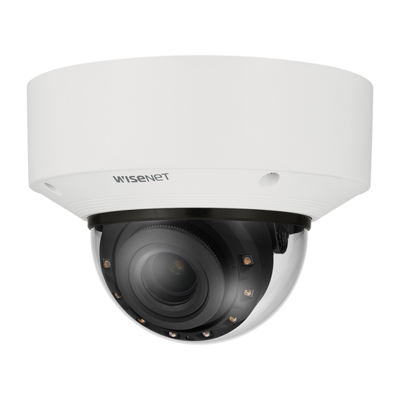 Hanwha Wisenet XNV-C6083R 2MP AI IR Outdoor Vandal-Resistant Dome Camera