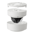 Hanwha Wisenet XNV-C6083R 2MP AI IR Outdoor Vandal-Resistant Dome Camera