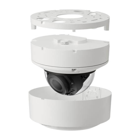Hanwha Wisenet XNV-C6083R 2MP AI IR Outdoor Vandal-Resistant Dome Camera