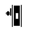 Schlage L Series Small Mortise Deadlock, Single Cylinder