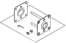 Corbin Russwin Adapter Packet-Grip Outside x Blank Escutcheon Inside, for ML2000 Series