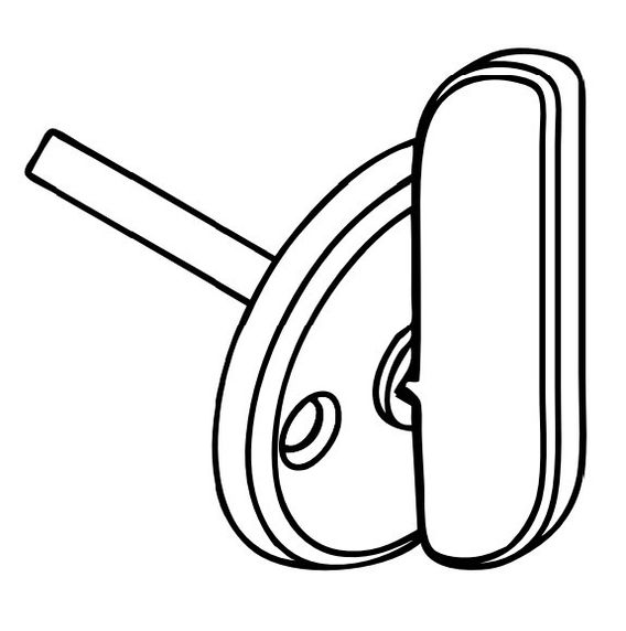 Corbin Russwin Ergonomic Thumbturn Lever Packet for ML2000 Series