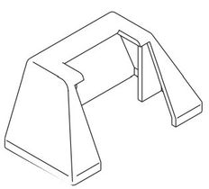 Corbin Russwin 603F64 Rear Cover for ED8000