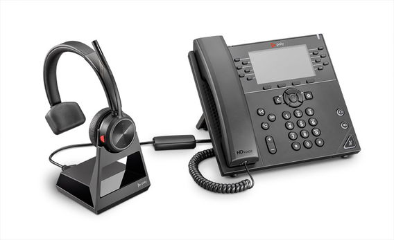 HP Poly (Plantronics) Savi 7200 Office DECT Wireless Headset