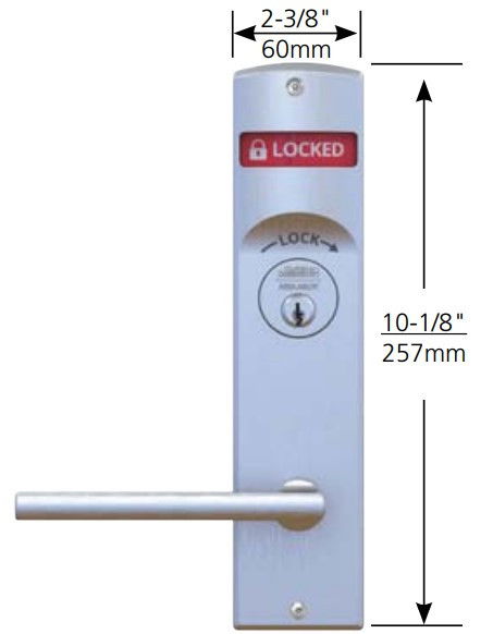 Shop Corbin Russwin ML2048 Heavy Duty Mortise Lockset, Trim Kit