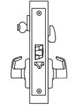 Corbin Russwin ML2054 Heavy Duty Mortise Lockset, Trim Kit ONLY, Entrance or Office (F04 Function