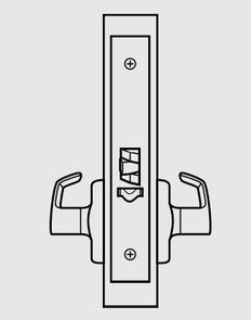 Corbin Russwin ML20907 Heavy Duty Electronic Mortise Lockset, Lock Body Only