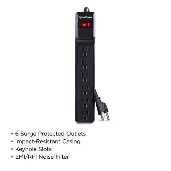 CyberPower CSB604 Essential Surge Protector