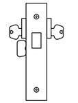 Sargent 8200 Series Deadbolt, Classroom (23) Function