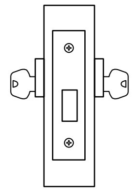 Sargent 4870 Series Deadbolt, Double Cylinder