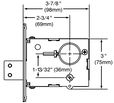 Sargent 4870 Series Deadbolt, Single Cylinder