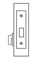 Sargent 4870 Series Deadbolt, Exit Lock