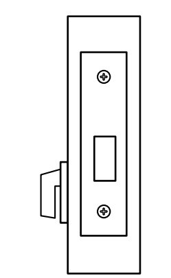 Sargent 4870 Series Deadbolt, Exit Lock
