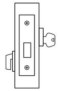 Sargent 4870 Series Deadbolt, Single Cylinder x Thumbturn