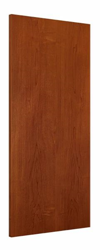 Wood Door 4'-0" x 7'-0", Plain Sliced White Maple, Prefinished Bourbon