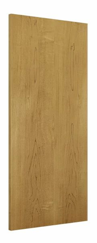 Wood Door 4'-0" x 7'-0", Plain Sliced White Maple, Prefinished Cane