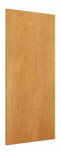 Wood Door 4'-0" x 7'-0", Plain Sliced White Maple, Prefinished Honey