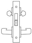 Sargent 8200 Series Heavy Duty Mortise Lockset, Security Deadbolt (8249) Function