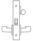 Sargent 8200 Series Heavy Duty Mortise Lockset, Electromechanical, 70/71 Function, Lockbody Only