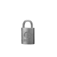 BEST 21B Series Padlock, 3/4" Steel Shackle, Less Core, 5/16" Dia., 9" Steel Chain