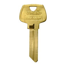 Sargent 6-Pin Keyblank