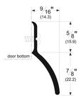 Pemko 345 36" Door Bottom / Rain Drip