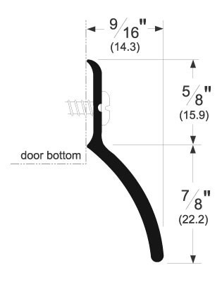 Pemko 345 36" Door Bottom / Rain Drip