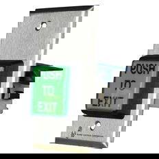 Alarm Controls TS-2-2, DPDT Contact, Push Button