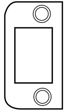 Sargent 658 Strike for Exit Device with 650A Mullion